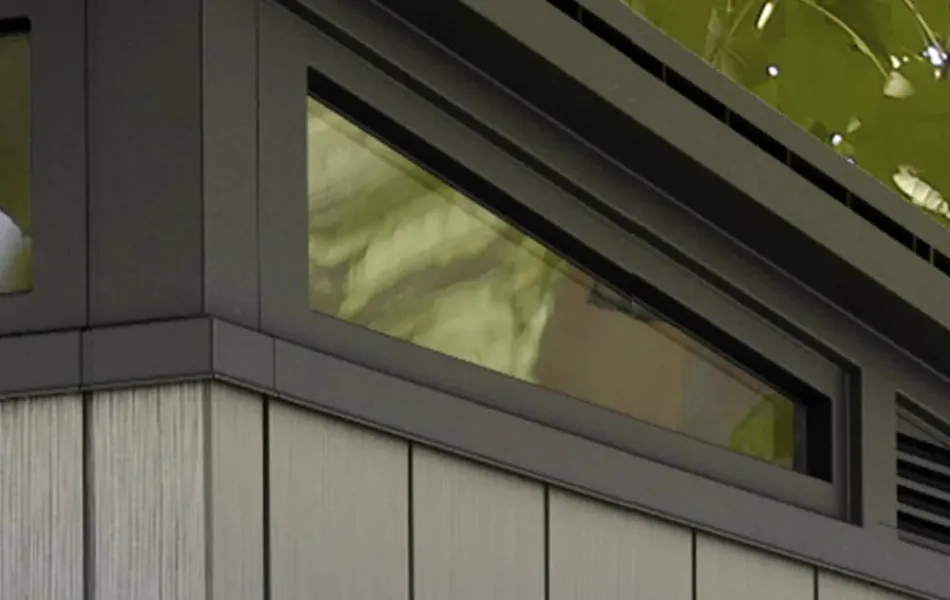 Artisan 9x7 Storage Shed - Grey Medium Sheds