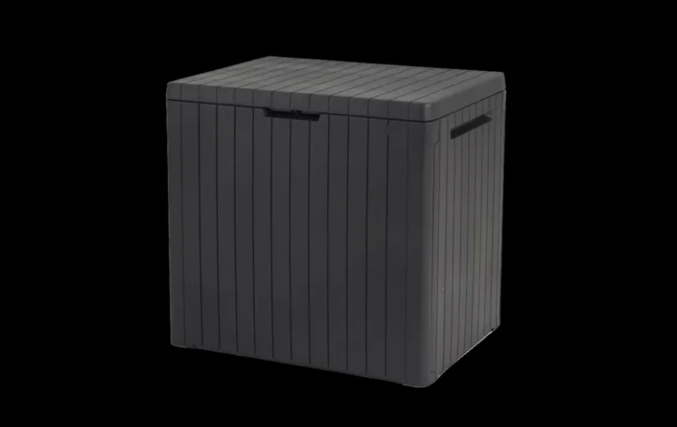Best City Box 30 Gallon Deck Box - Graphite Small Deck Boxes
