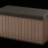 Hot Darwin 150 Gallon Deck Box - Brown Large Deck Boxes