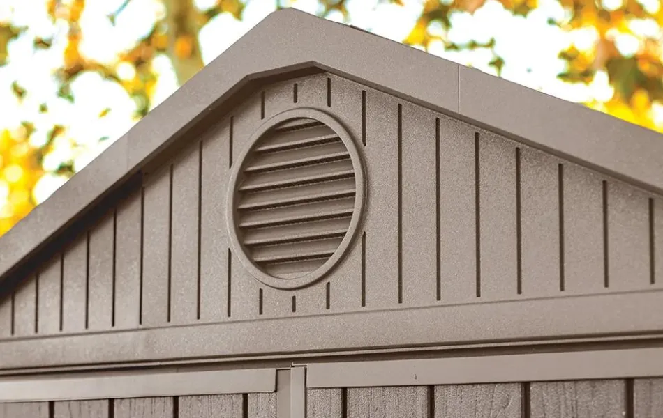 New Darwin 6x8 Storage Shed - Brown Medium Sheds