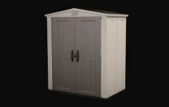 Factor 6x3 Storage Shed - Brown Small Sheds