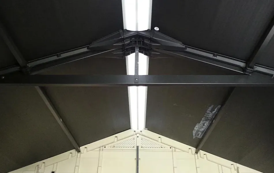 Outlet Factor 8x11 Storage Shed - Brown Large Sheds