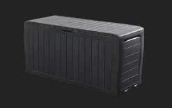 Online Marvel 71 Gallon Deck Box - Graphite Small Deck Boxes