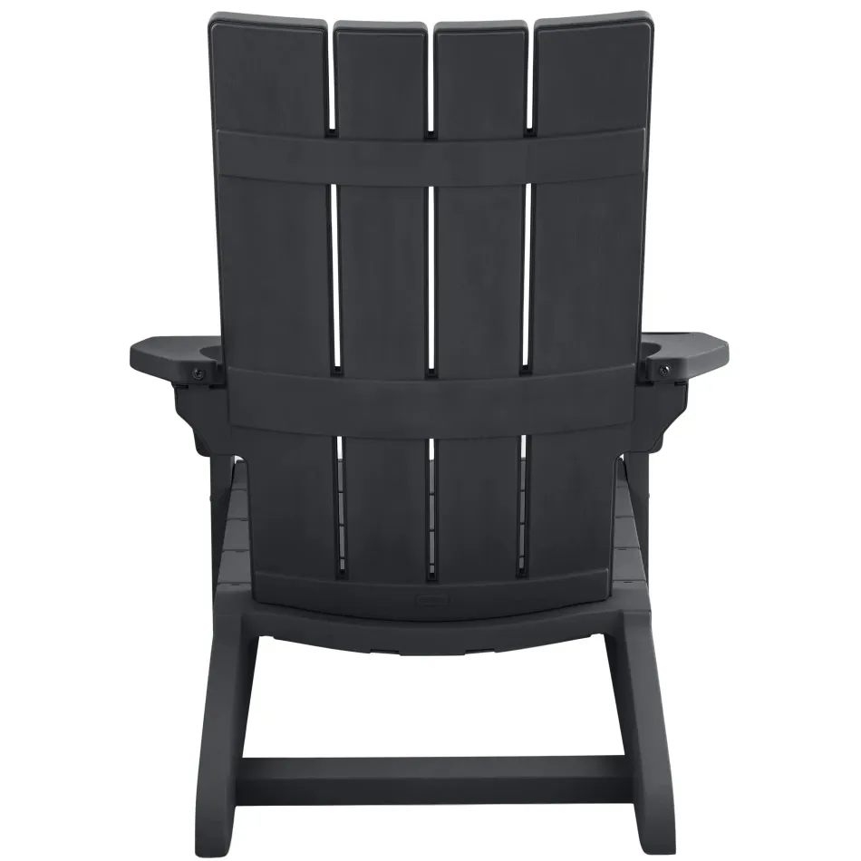 Discount Modern Adirondack Chair - Graphite Adirondack Chairs