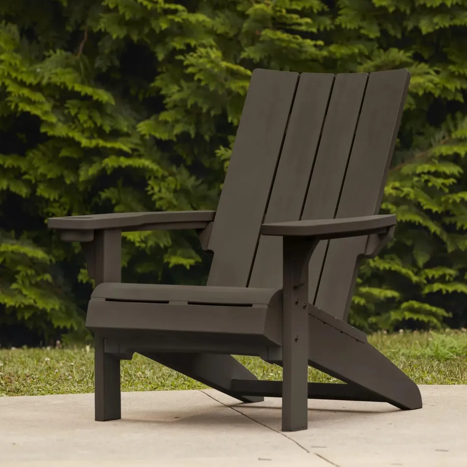 Sale Modern Adirondack Chair - Brown Adirondack Chairs