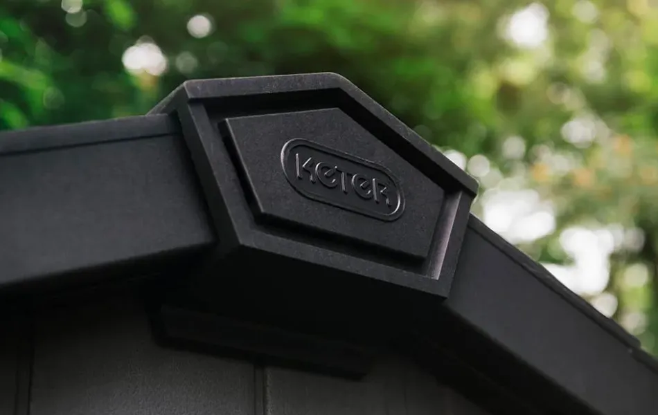 New Newton Plus 7.5x17 Storage Shed - Graphite Large Sheds
