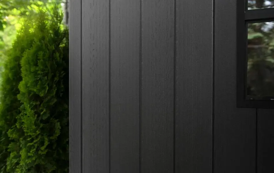 Best Newton Plus 7.5x15 Storage Shed - Graphite Large Sheds