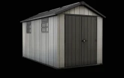 Sale Oakland 7.5x13 Storage Shed - Grey Large Sheds