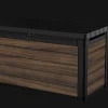 Best Signature 100 Gallon Deck Box - Rosewood Brown Small Deck Boxes