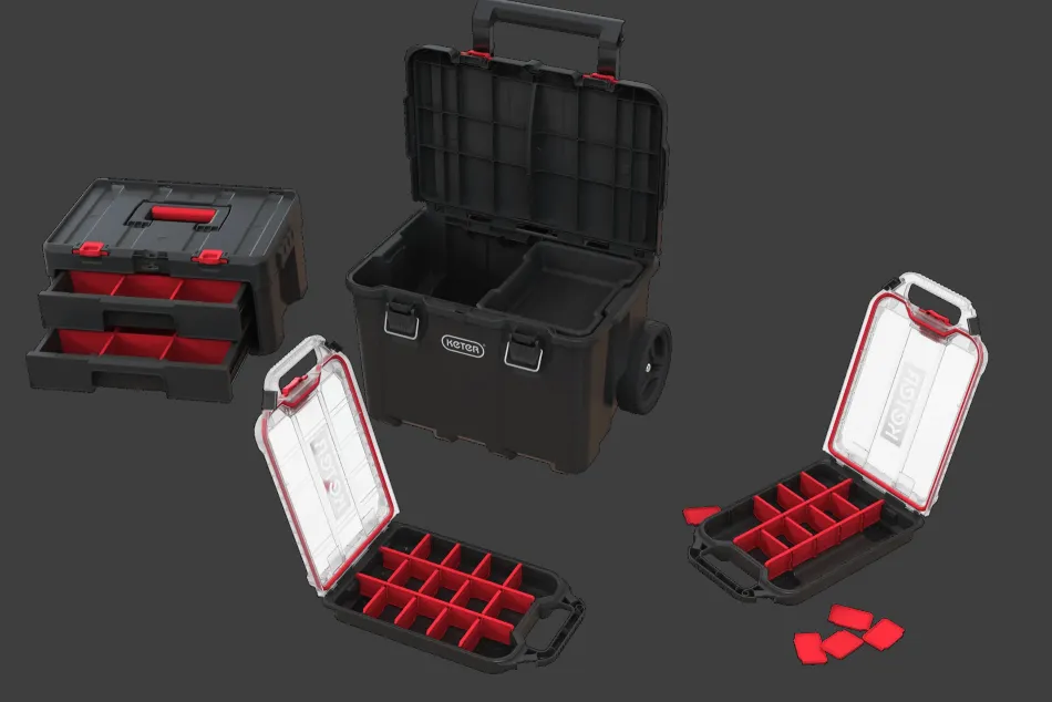 Clearance Stack & Roll 2.0 Tool Storage System - Black Tool Storage
