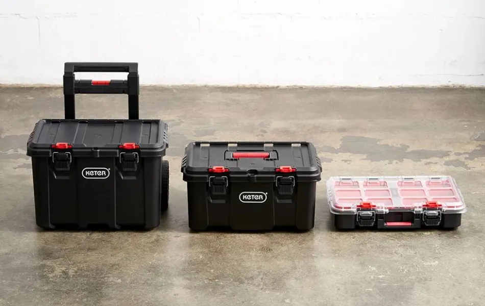 Stack & Roll Tool Storage System - Black Tool Storage