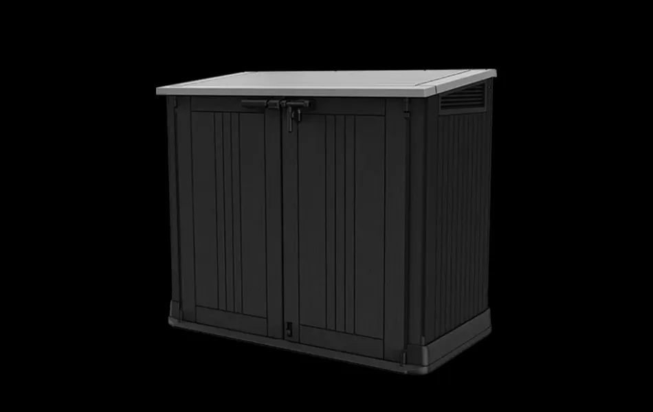 Best Store-It-Out Prime Storage Shed - Grey Trash Can Storage Sheds|Horizontal Sheds
