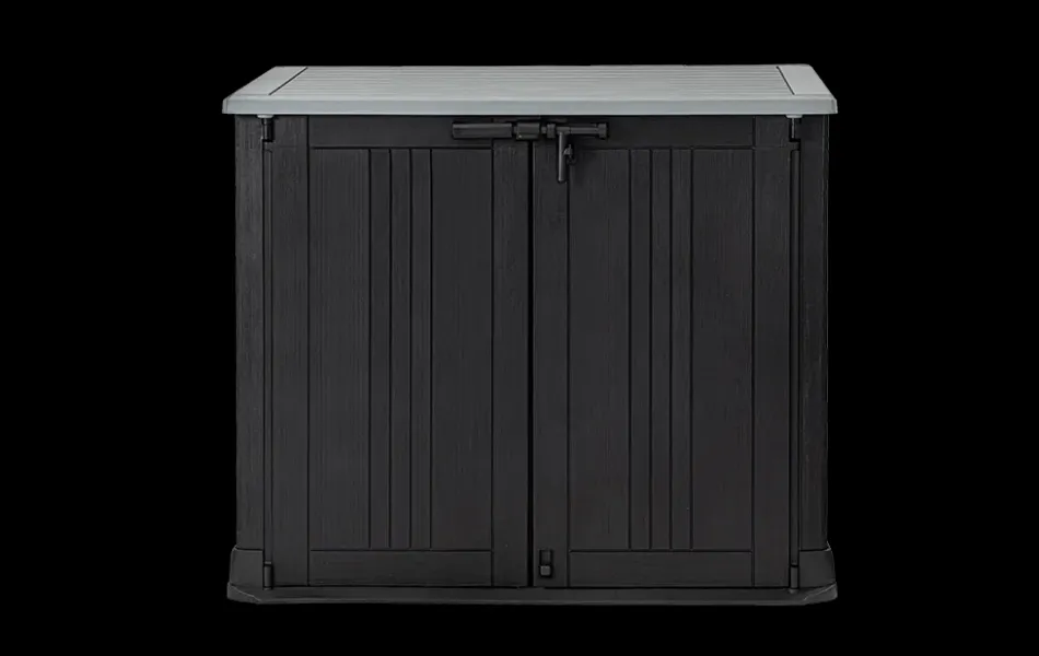 Best Store-It-Out Prime Storage Shed - Grey Trash Can Storage Sheds|Horizontal Sheds
