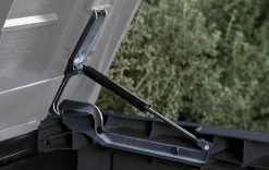 Outlet Store-It-Out Prime XL Storage Shed - Grey Trash Can Storage Sheds|Horizontal Sheds